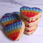 Customised Heart Biscuits - WILTON PATISSERIE