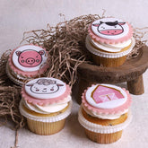 Muffins with Buttercream, Sugarpaste , Printing, 2D decorations - WILTON PATISSERIE